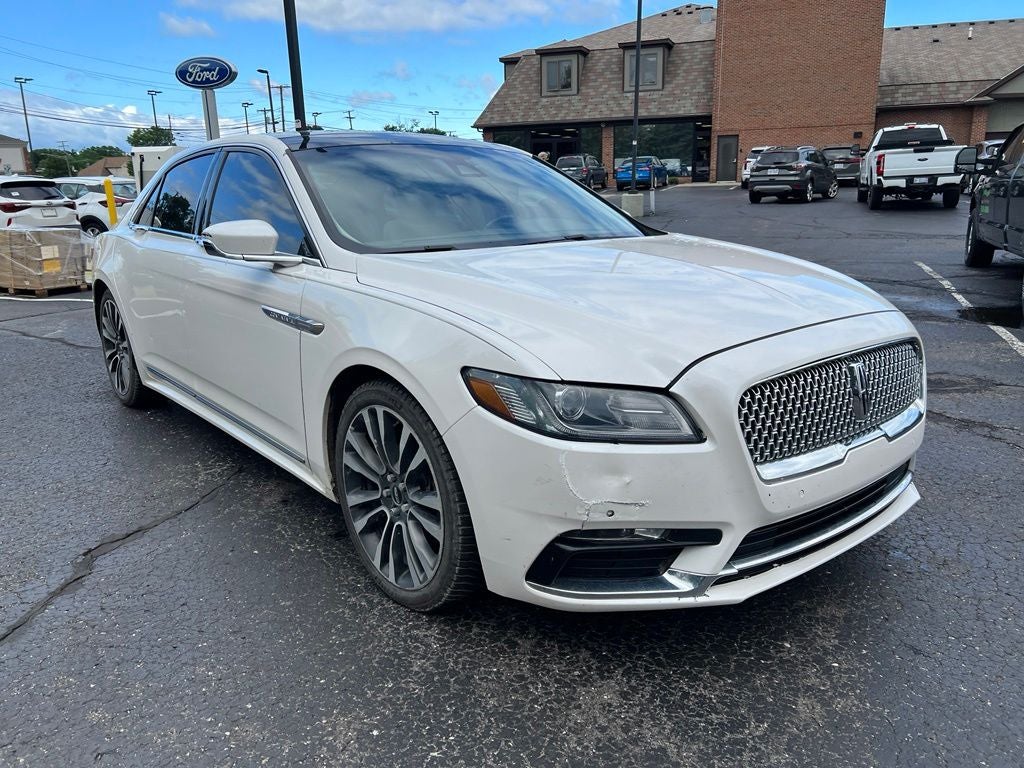 2018 Lincoln Continental Select