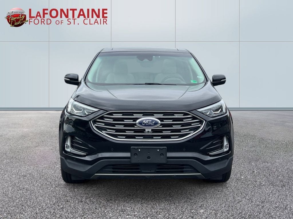 Used 2020 Ford Edge Titanium with VIN 2FMPK3K92LBA15765 for sale in Saint Clair, MI