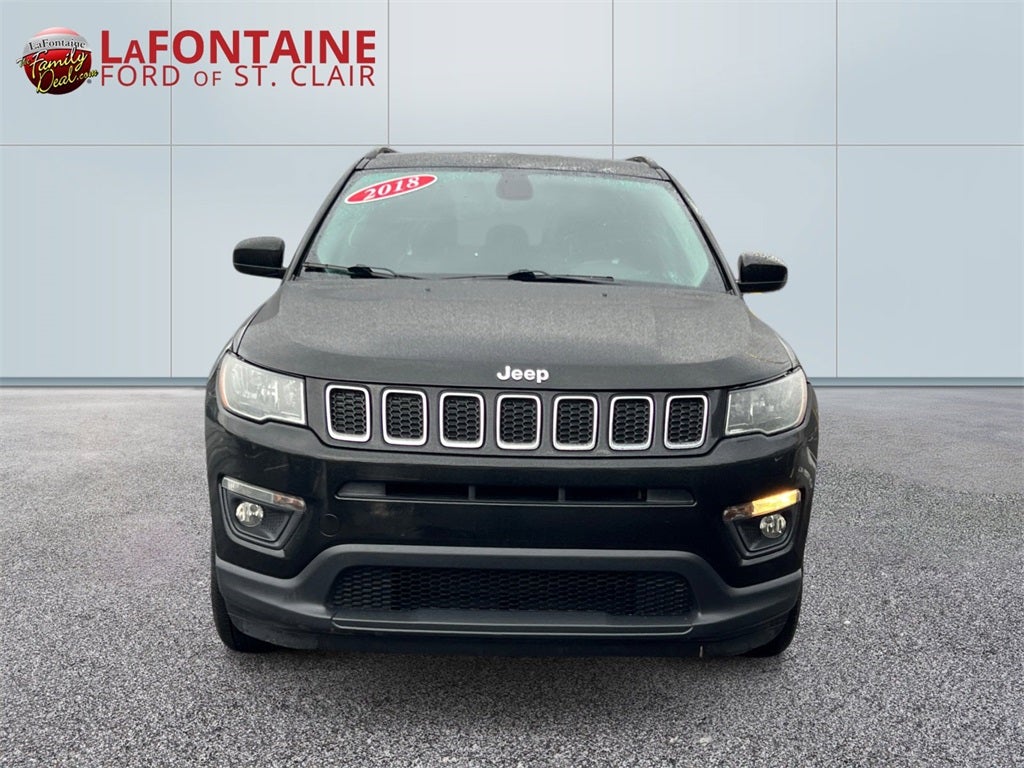 Used 2018 Jeep Compass Latitude with VIN 3C4NJDBB9JT373521 for sale in Saint Clair, MI