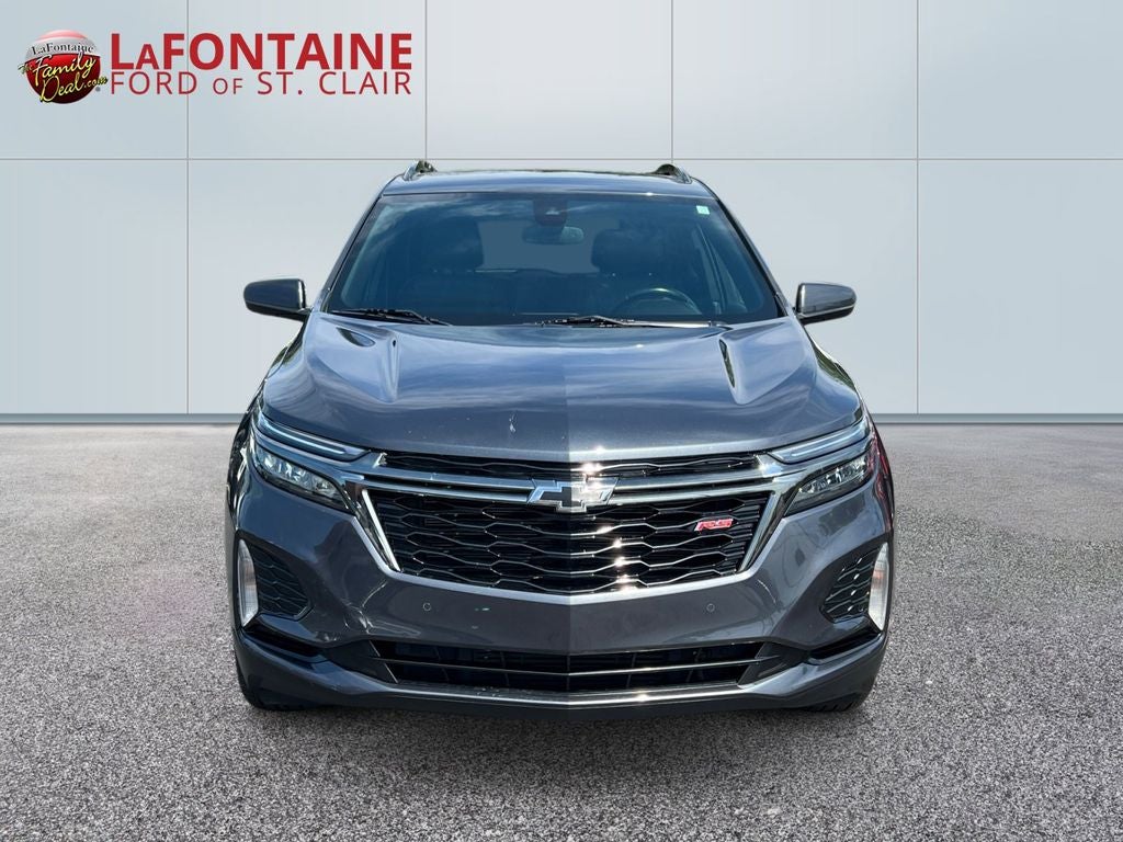 Used 2023 Chevrolet Equinox RS with VIN 3GNAXMEG9PS190372 for sale in Saint Clair, MI