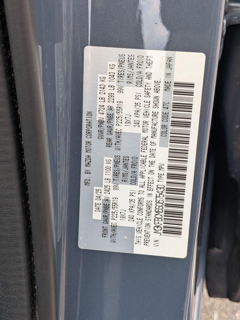 2025 Mazda Mazda CX-5 2.5 S Carbon Edition