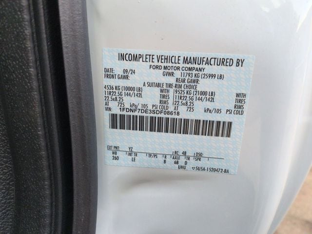 2025 Ford F-750SD Base XL