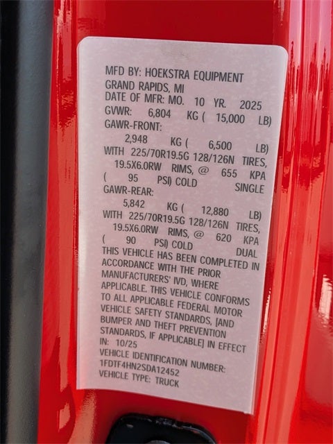 2025 Ford F-450SD XL DRW