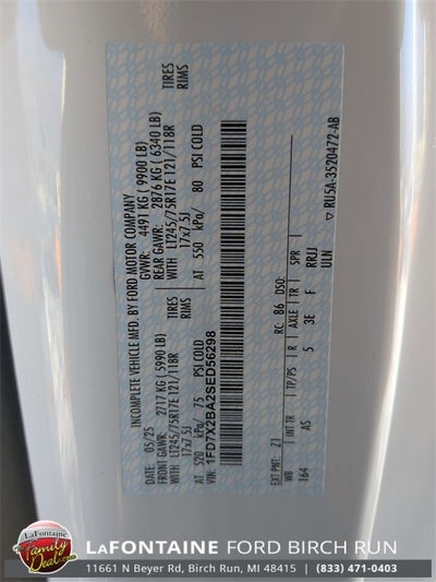 2025 Ford F-250SD XL 8' READING ENCLOSED SERVICE BODY