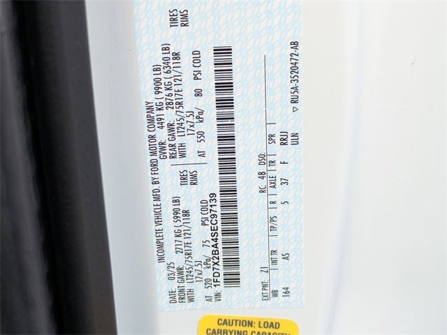 2025 Ford F-250SD XL 8' SERVICE BODY