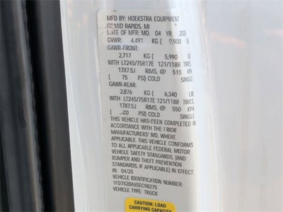 2025 Ford F-250SD XL 8' SERVICE BODY