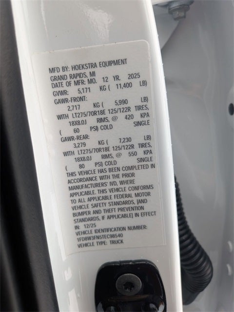 2026 Ford F-350SD XL 9' SERVICE BODY