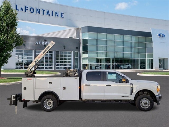 2024 Ford F-350SD 9' Knapheide Aluminum Crane Body 32' crane