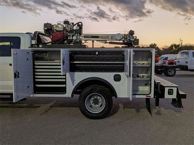 2024 Ford F-350SD 9' Knapheide Aluminum Crane Body 32' crane