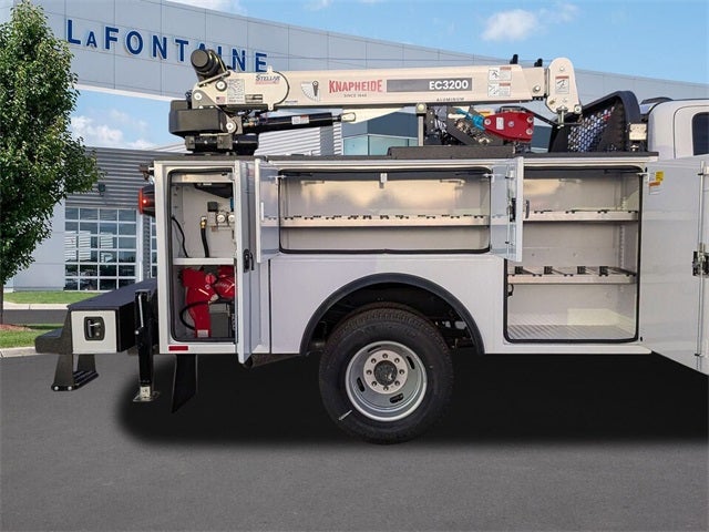 2024 Ford F-350SD 9' Knapheide Aluminum Crane Body 32' crane