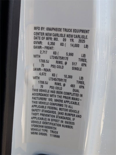 2025 Ford F-350SD XL DRW