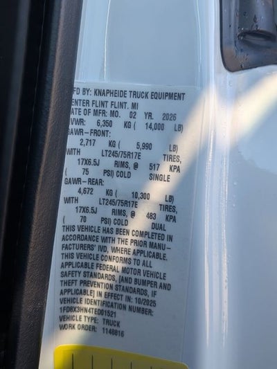 2026 Ford F-350SD XL DRW