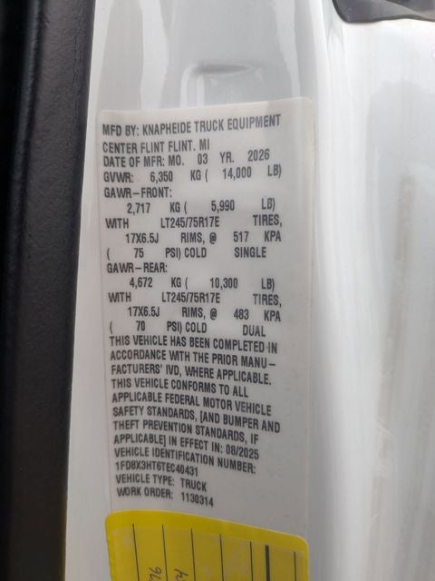 2026 Ford F-350SD XL DRW