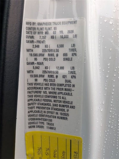 2026 Ford F-450SD XL Knapheide Enclosed service body