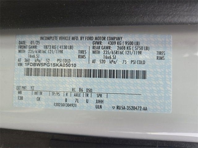 2025 Ford Transit-350 Base