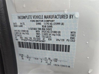 2026 Ford F-750SD Base