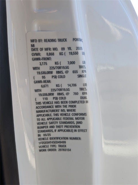 2025 Ford F-550SD XL DRW