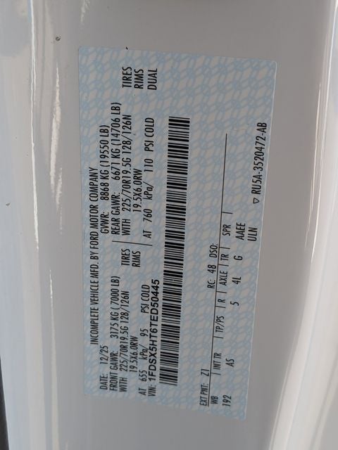 2026 Ford F-550SD DRW