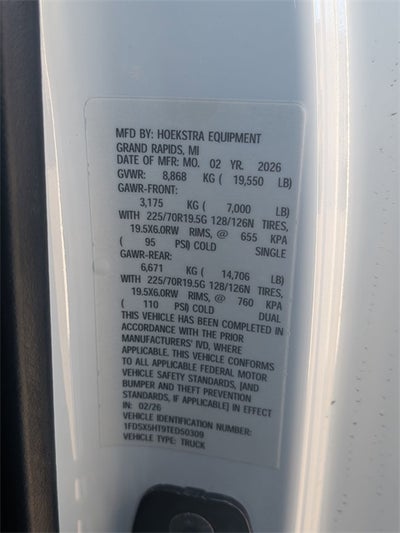 2026 Ford F-550SD DRW