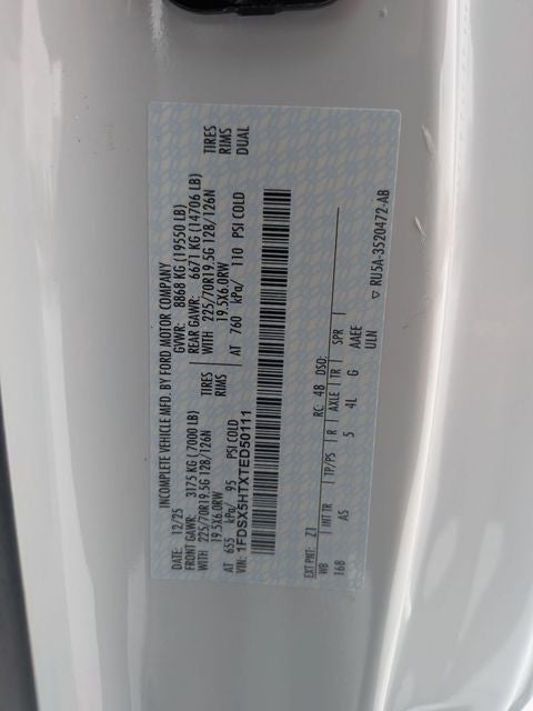 2026 Ford F-550SD DRW