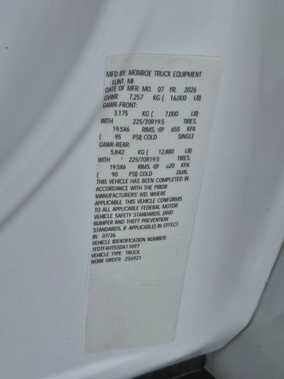 2025 Ford F-450SD XL DRW