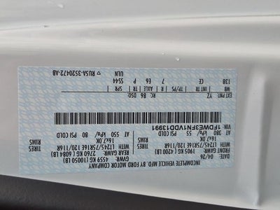 2027 Ford E-350SD Base Cutaway