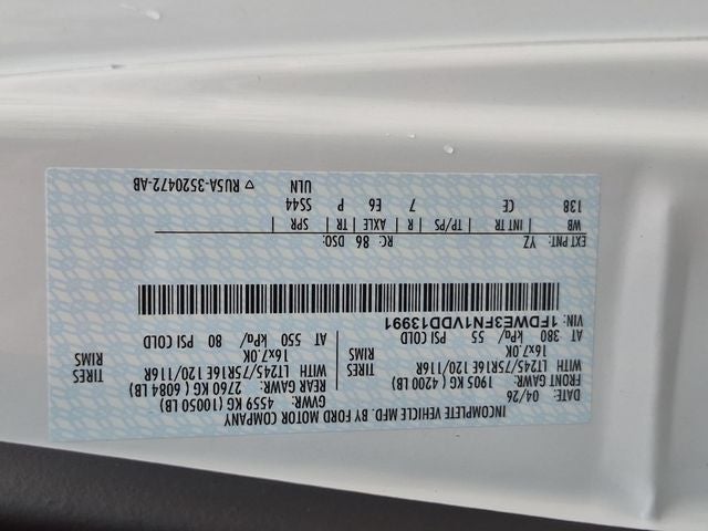 2027 Ford E-350SD Base Cutaway