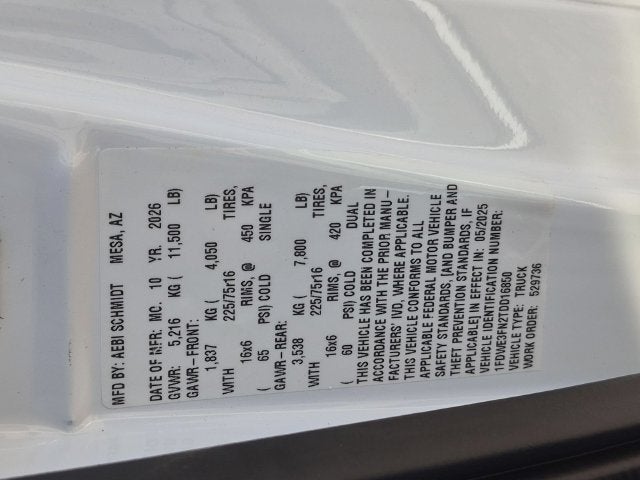 2026 Ford E-350SD Base Cutaway