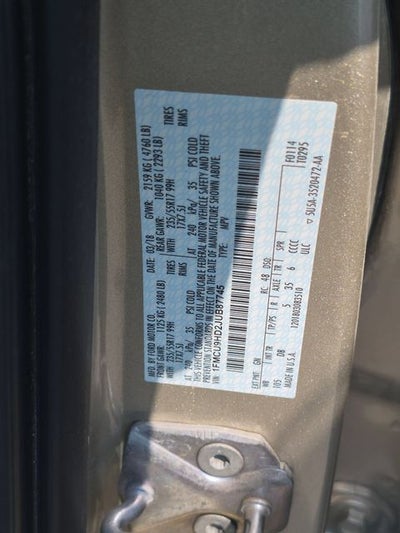 2018 Ford Escape SEL