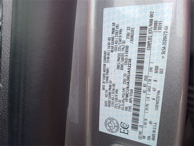 2024 Ford Escape Platinum