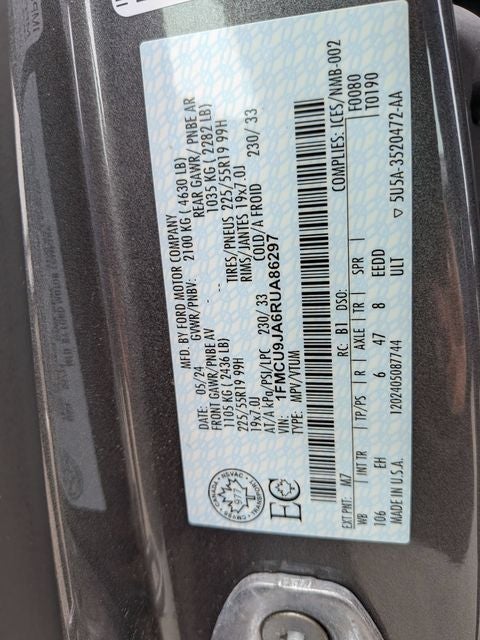 2024 Ford Escape Platinum