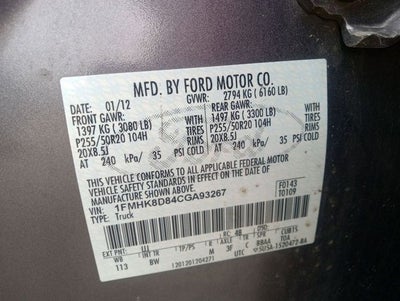 2012 Ford Explorer XLT