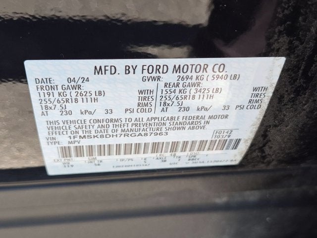 2024 Ford Explorer XLT