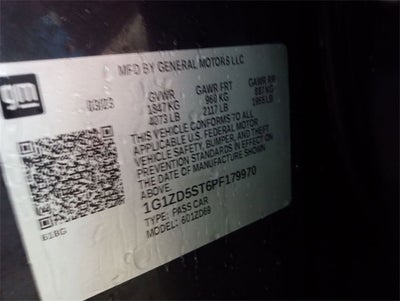 2023 Chevrolet Malibu LT 1LT