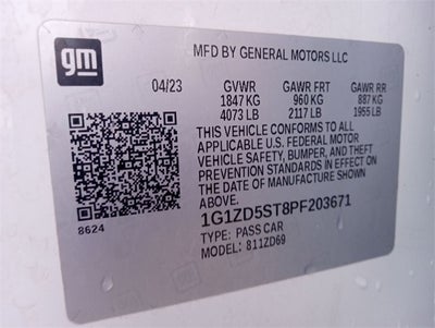 2023 Chevrolet Malibu LT 1LT