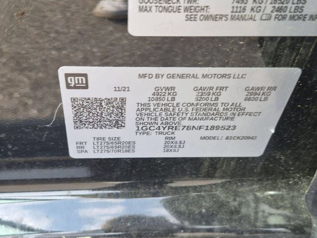 2022 Chevrolet Silverado 2500HD High Country