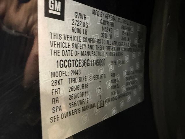 2016 Chevrolet Colorado LT