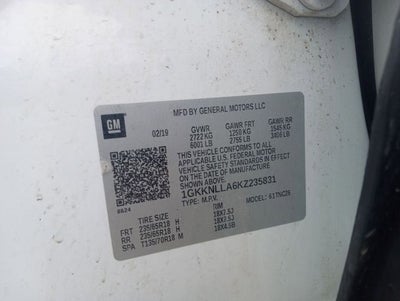 2019 GMC Acadia SLE-2