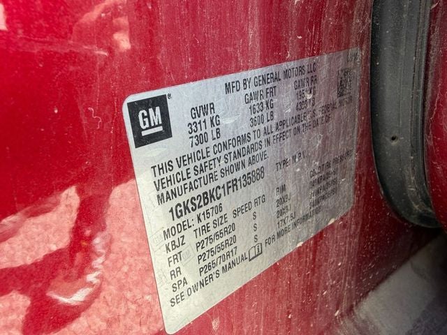 2015 GMC Yukon SLT