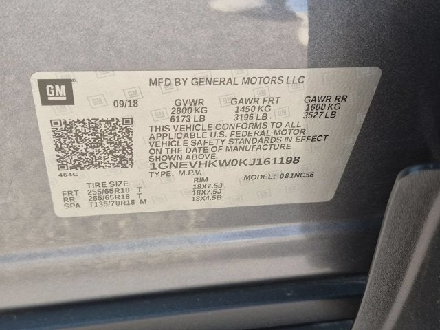 2019 Chevrolet Traverse 3LT