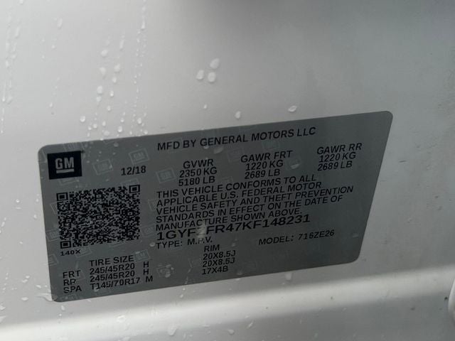 2019 Cadillac XT4 Sport