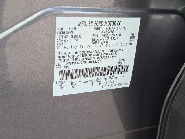 2022 Ford Edge SEL