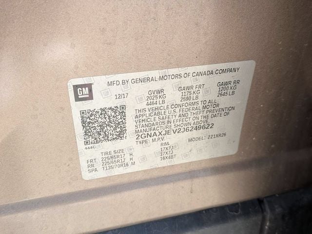 2018 Chevrolet Equinox LT