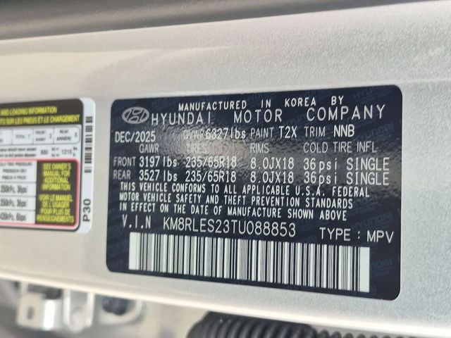 2026 Hyundai Palisade SEL 7 Passenger