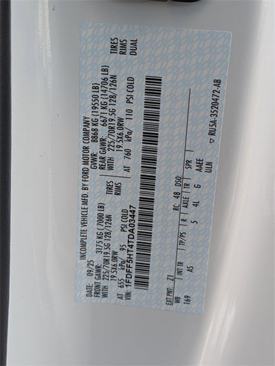 2026 Ford F-550SD XL DRW