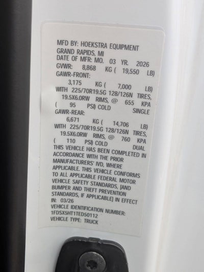 2026 Ford F-550SD XL DRW