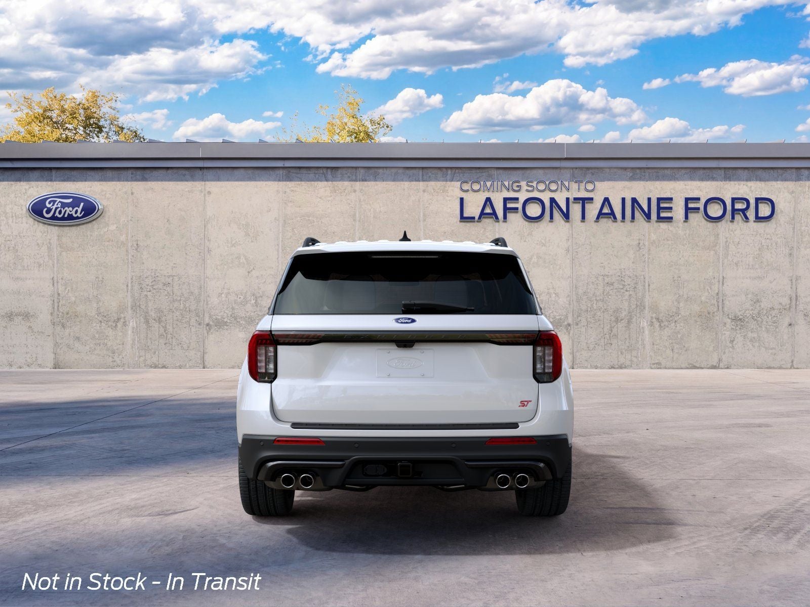 2027 Ford Explorer ST In-Transit