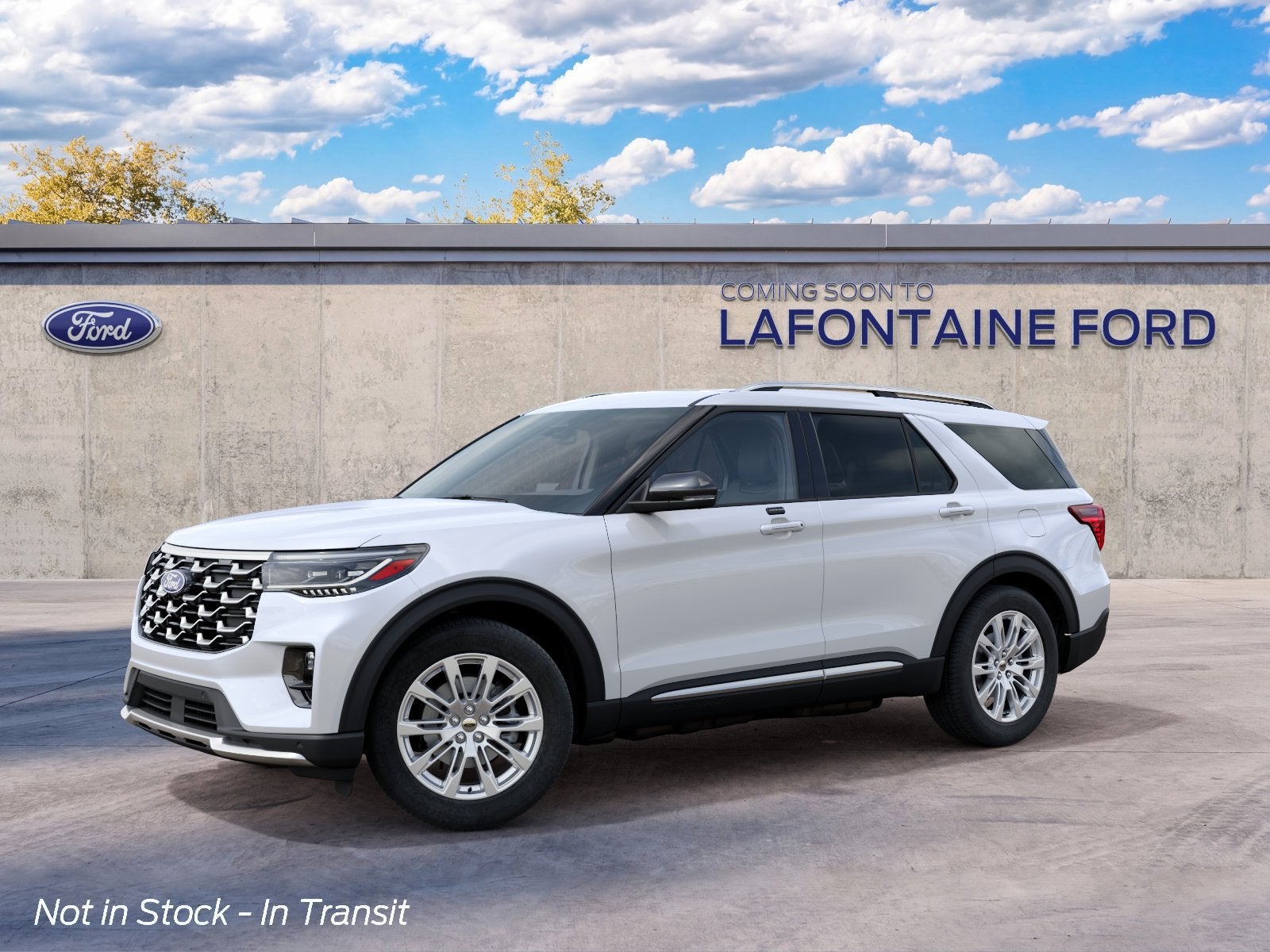 2027 Ford Explorer Platinum In-Transit