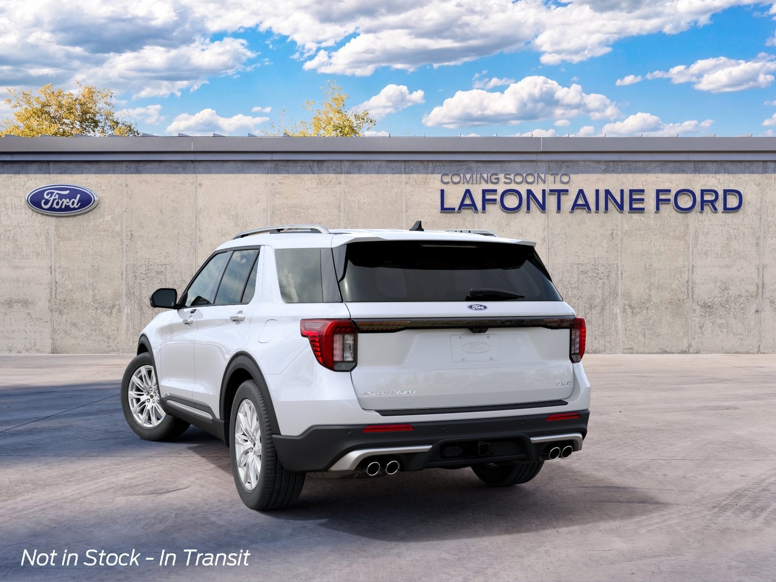 2027 Ford Explorer Platinum In-Transit