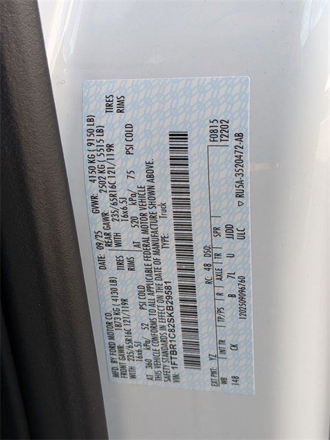 2025 Ford Transit-250 Base